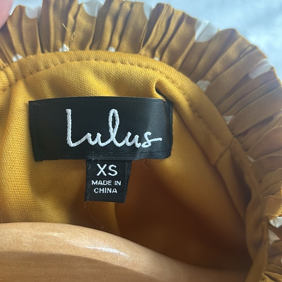 Lulus XS polka dot dress - Picture 4 of 4